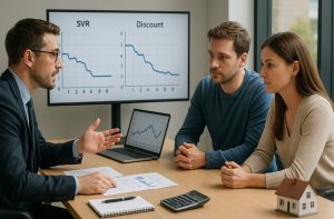 Do SVR and Discount Mortgages Change with the Base Rate