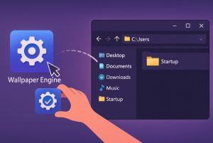 How Do You Enable Wallpaper Engine in the Windows Startup Folder