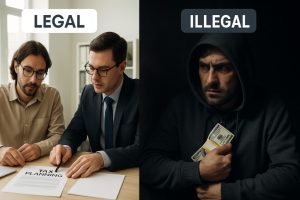 How Does Tax Evasion Differ From Tax Avoidance