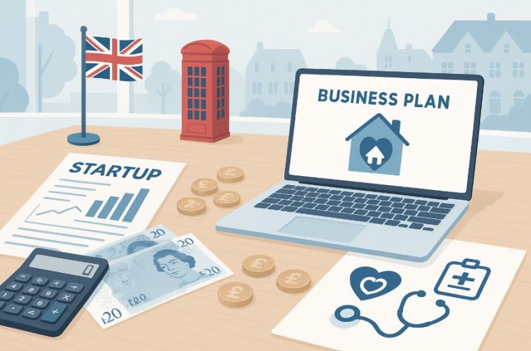 how much does it cost to start a care agency uk