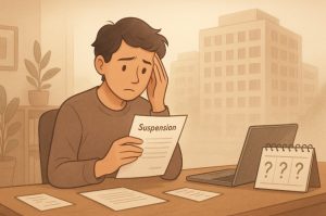 suspended from work pending investigation what are my rights