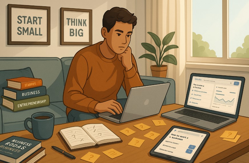 i want to start a business but have no ideas