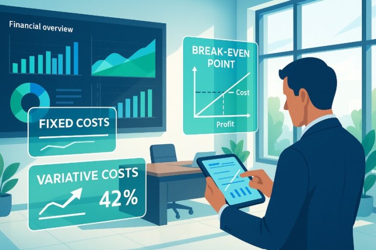 how to work out break even point