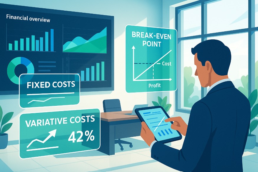 how to work out break even point