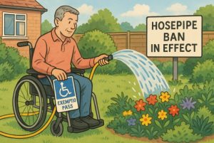 Are Blue Badge Holders Exempt From Hose Pipe Ban