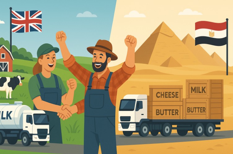 UK Farmers to Benefit From Smoother Dairy Exports to Egypt