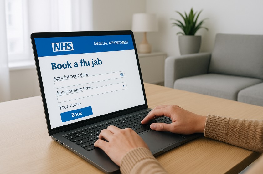 NHS Flu Jab Booking