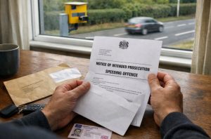 how long does it take for a speeding fine to come through