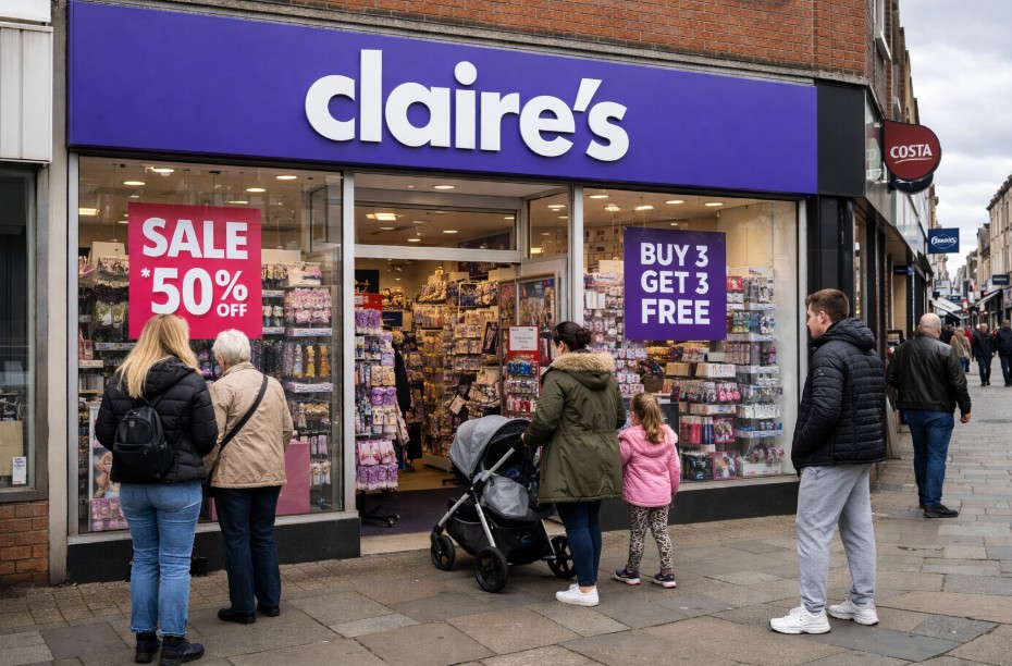 is claire's going out of business